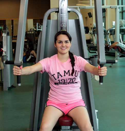 Student Working Out