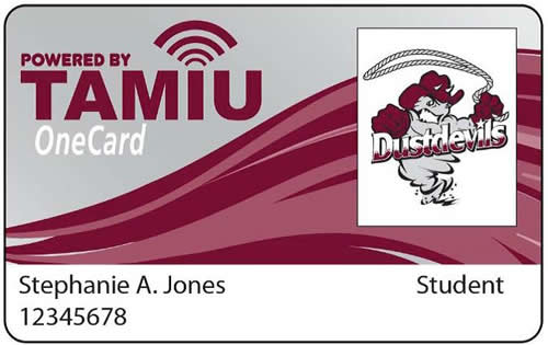 Sample of TAMIU OneCard