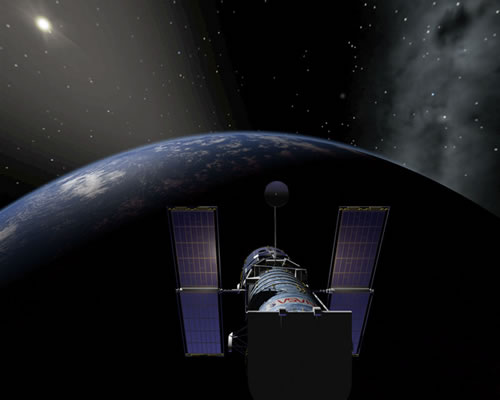 Image of Hubble Space Telescope