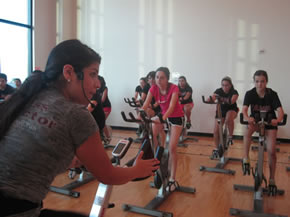 Indoor Cycling class