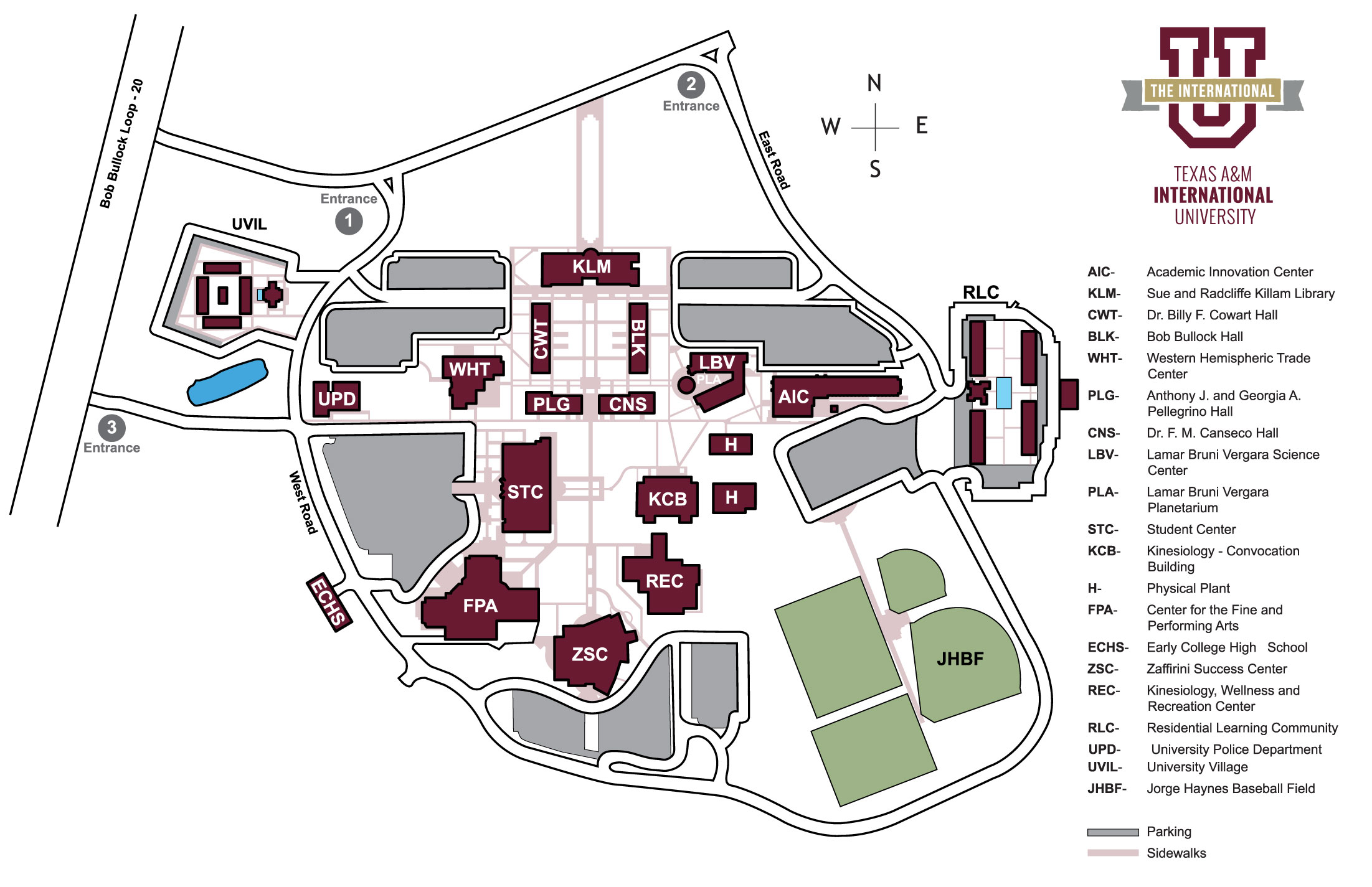 university of portland campus map download