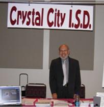 Juan Domingo Orona with Crystal City ISD