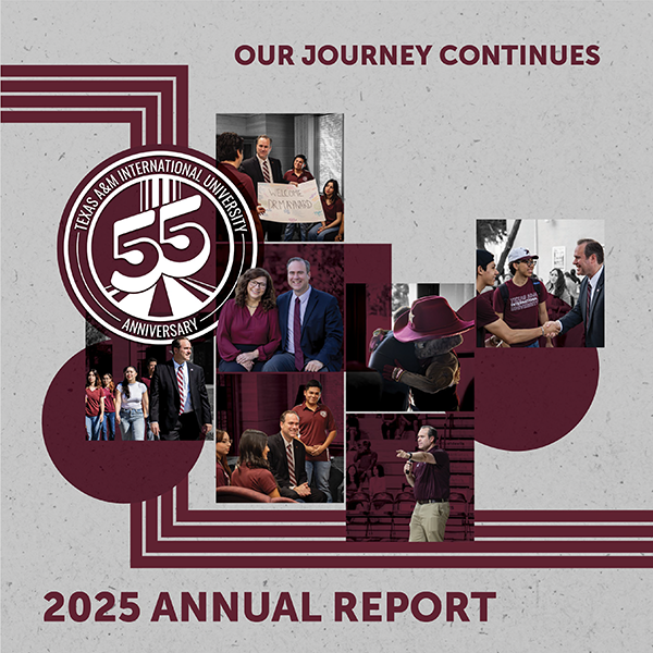 TAMIU 2025 Annual Report Cover