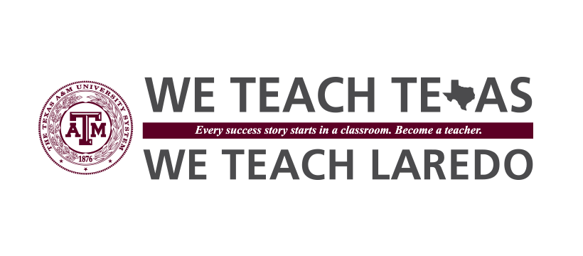 We Teach Texas, We Teach Laredo Logo