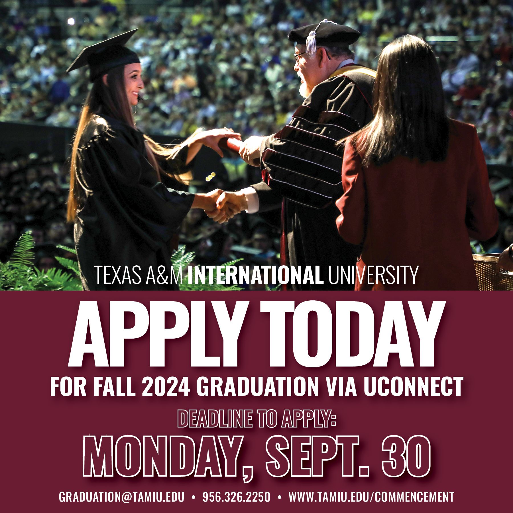 Apply now for Fall 2024 Graduation