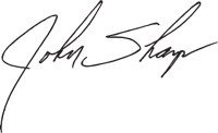 John Sharp signature