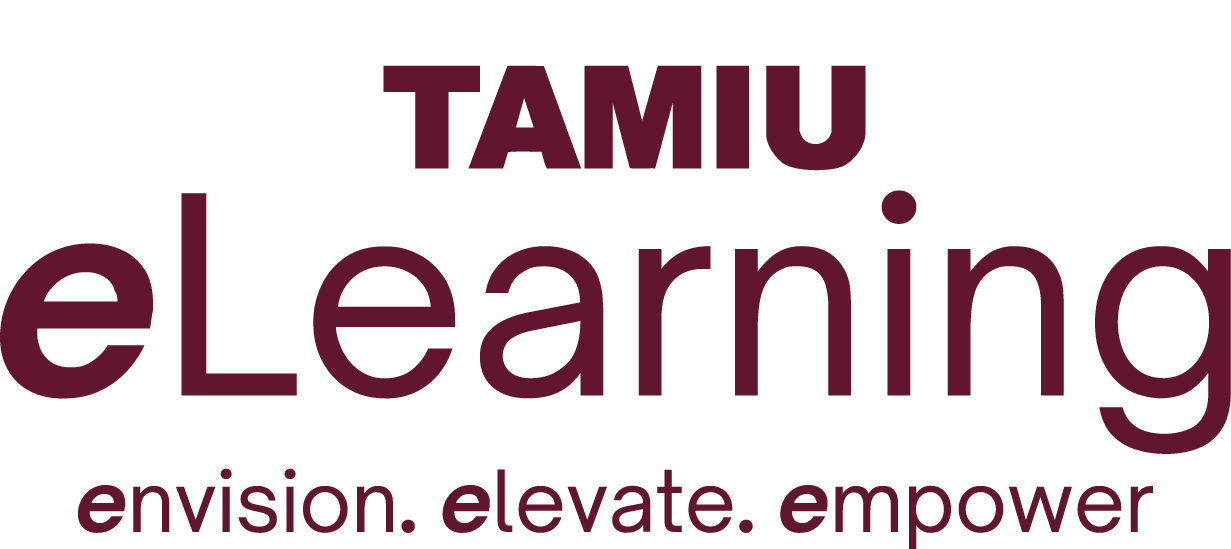 tamiu elearning. envision. elevate. empower.