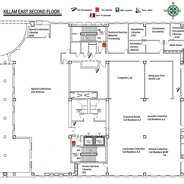 Killam Library Maps and Floor Plans