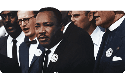 MLK giving a speech