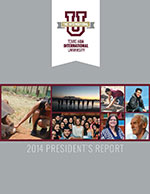 2014 President's Report Cover