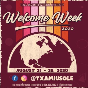 Welcome Week flyer