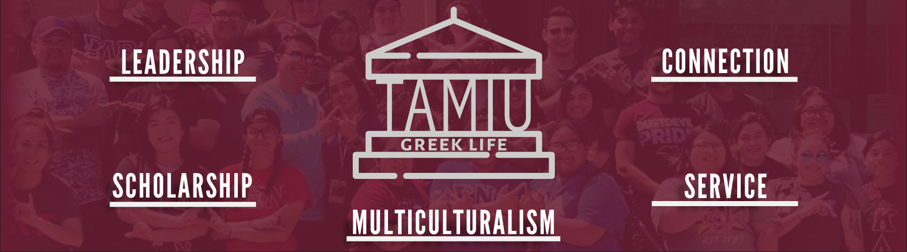 Greek Life at TAMIU Banner